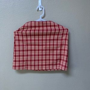 Red and Orange Brandy Melville Cara Skirt